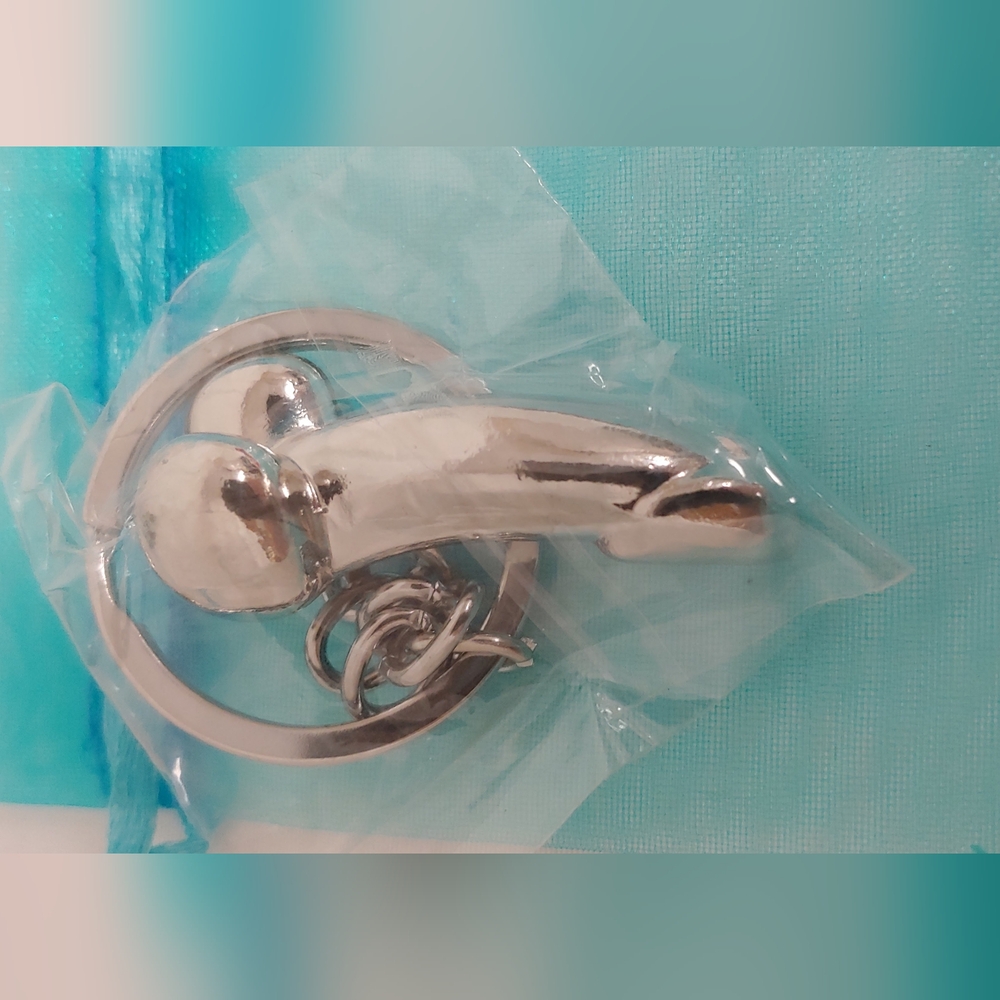 Dick on a keychain